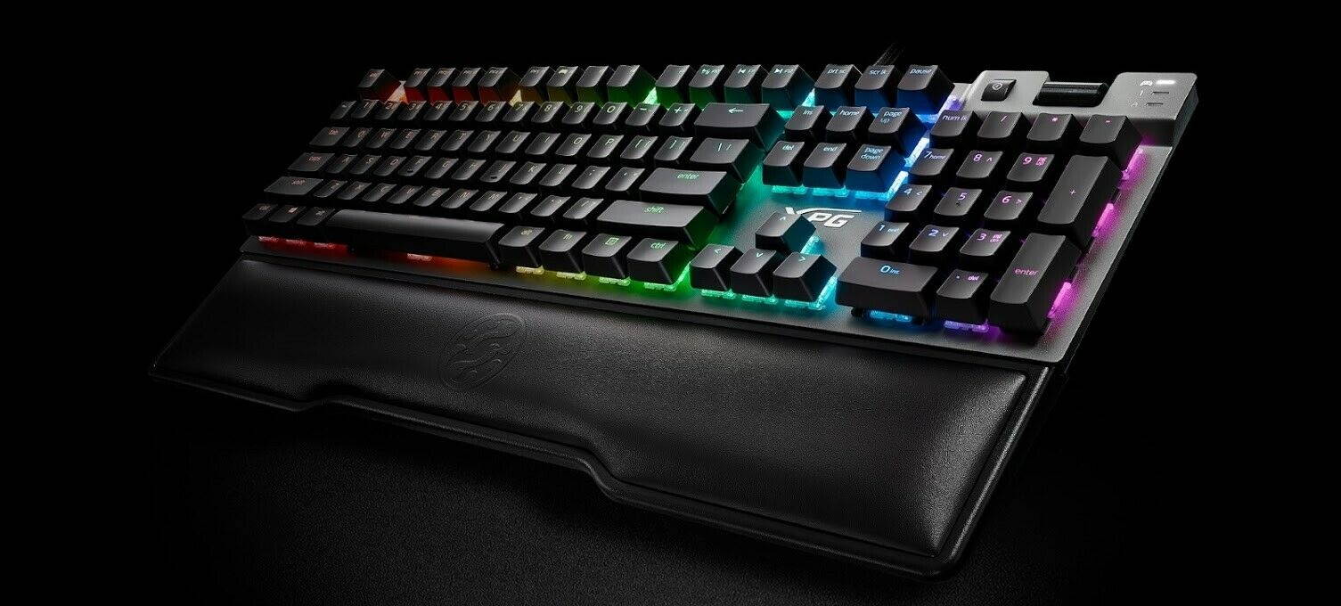 XPG Summoner RGB Mechanical Keyboard Cherry MX Red Switch w/ Magnetic Wrist Rest