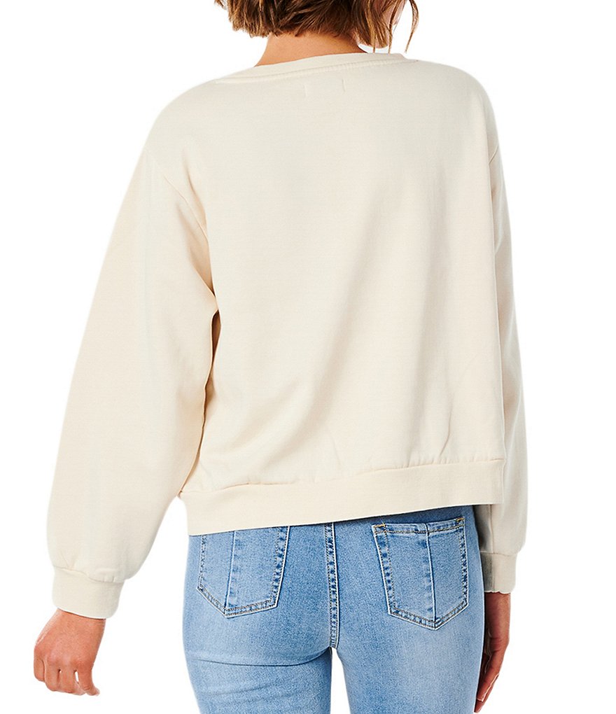 Rip Curl Tiki Stripe Crewneck Sweatshirt