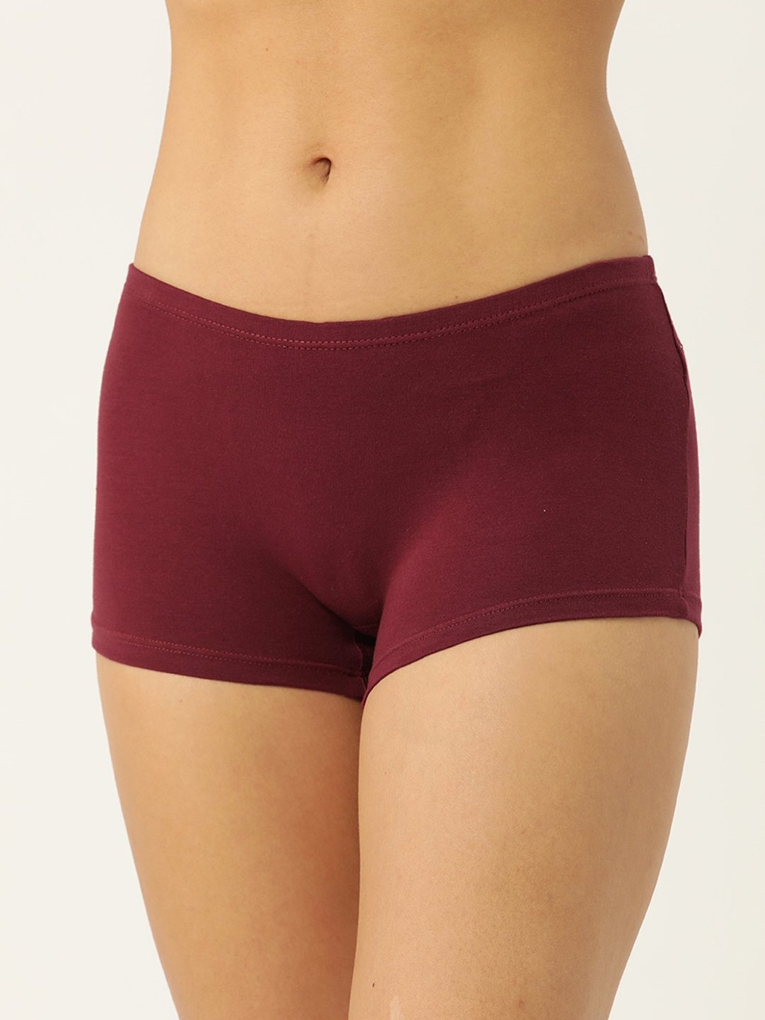 Leading Lady Multicolor Printed Boy Shorts - Pack of 3