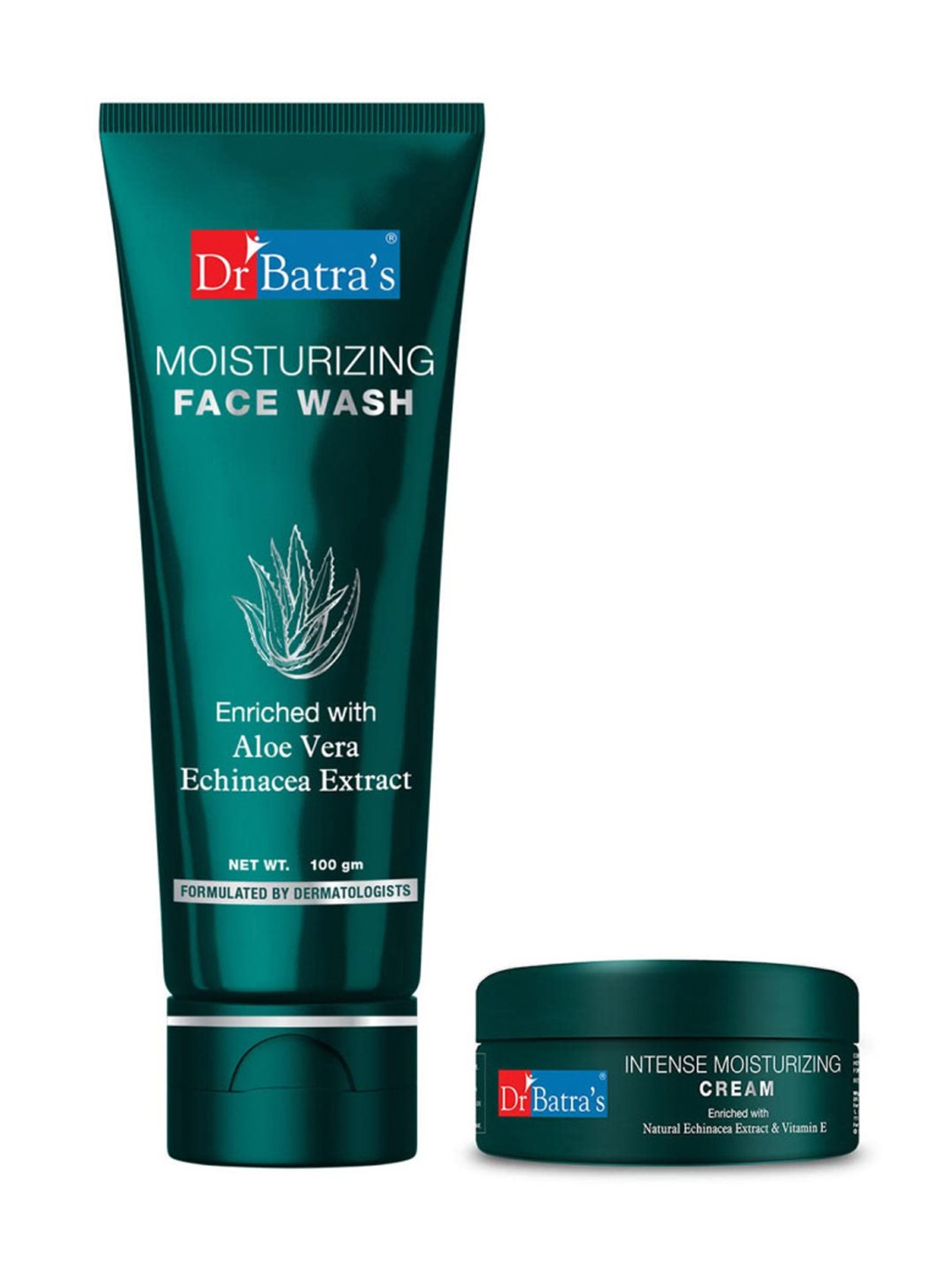 Dr. Batra's Intense Moisturizing Cream & Moisturizing Face Wash