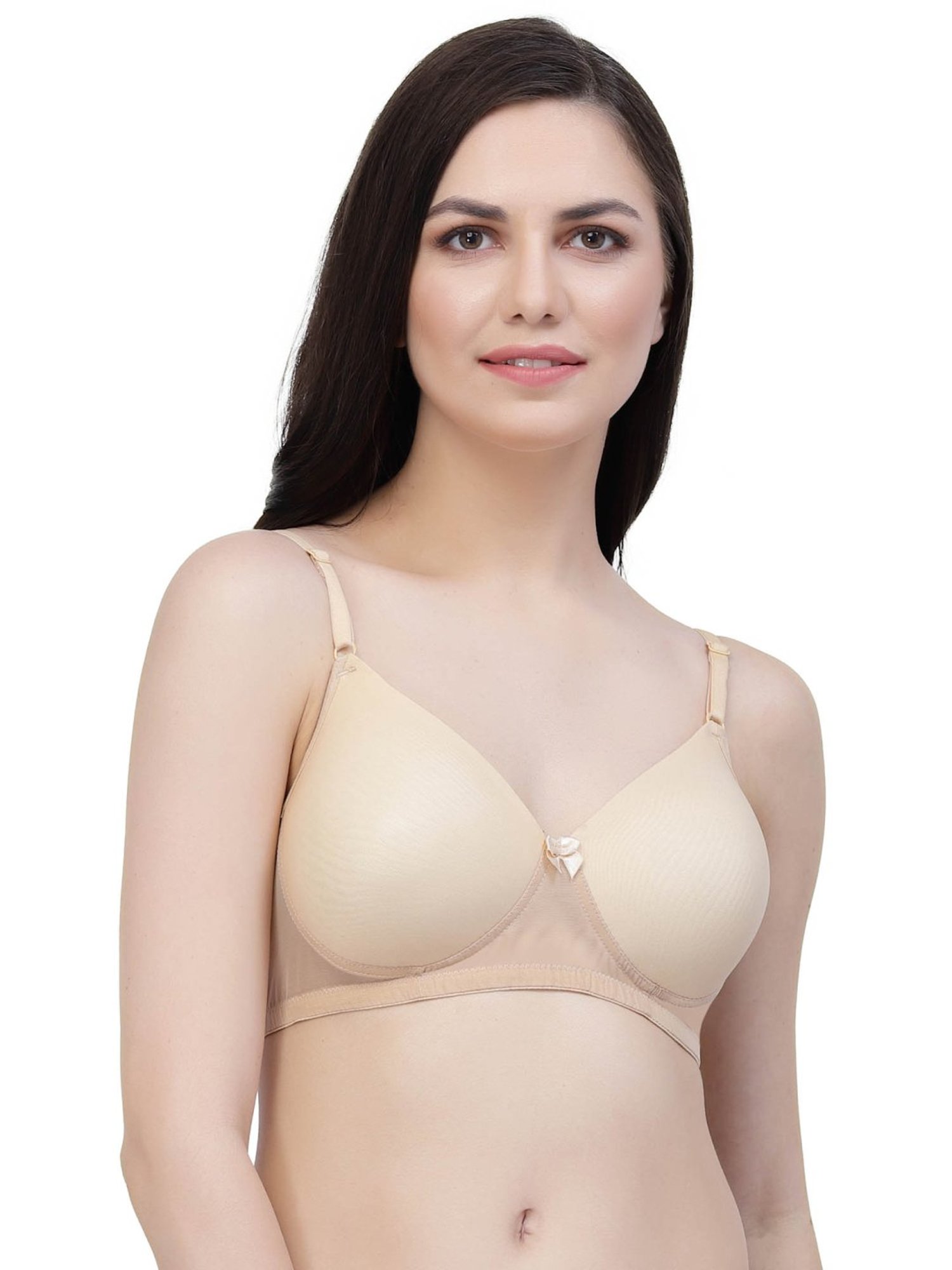 Cukoo Beige Padded Everyday Bra