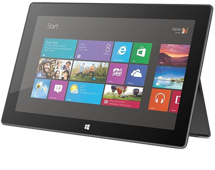 Microsoft Surface Pro 2 (1601) - 10.6" 4GB, 128GB Wi-Fi Dark Titanium Grade A