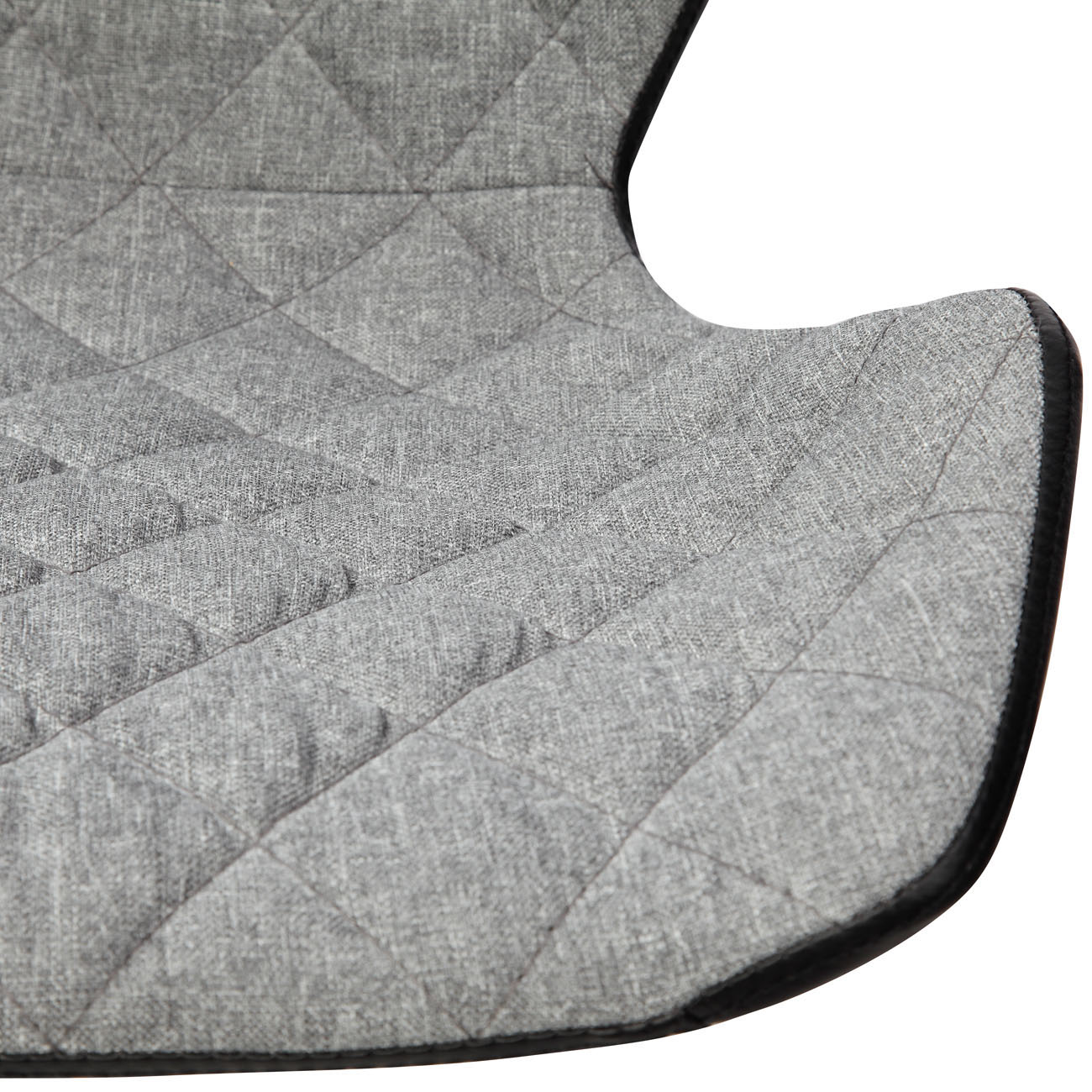 Deluxe Modern Office Armless Task Chair, Grey