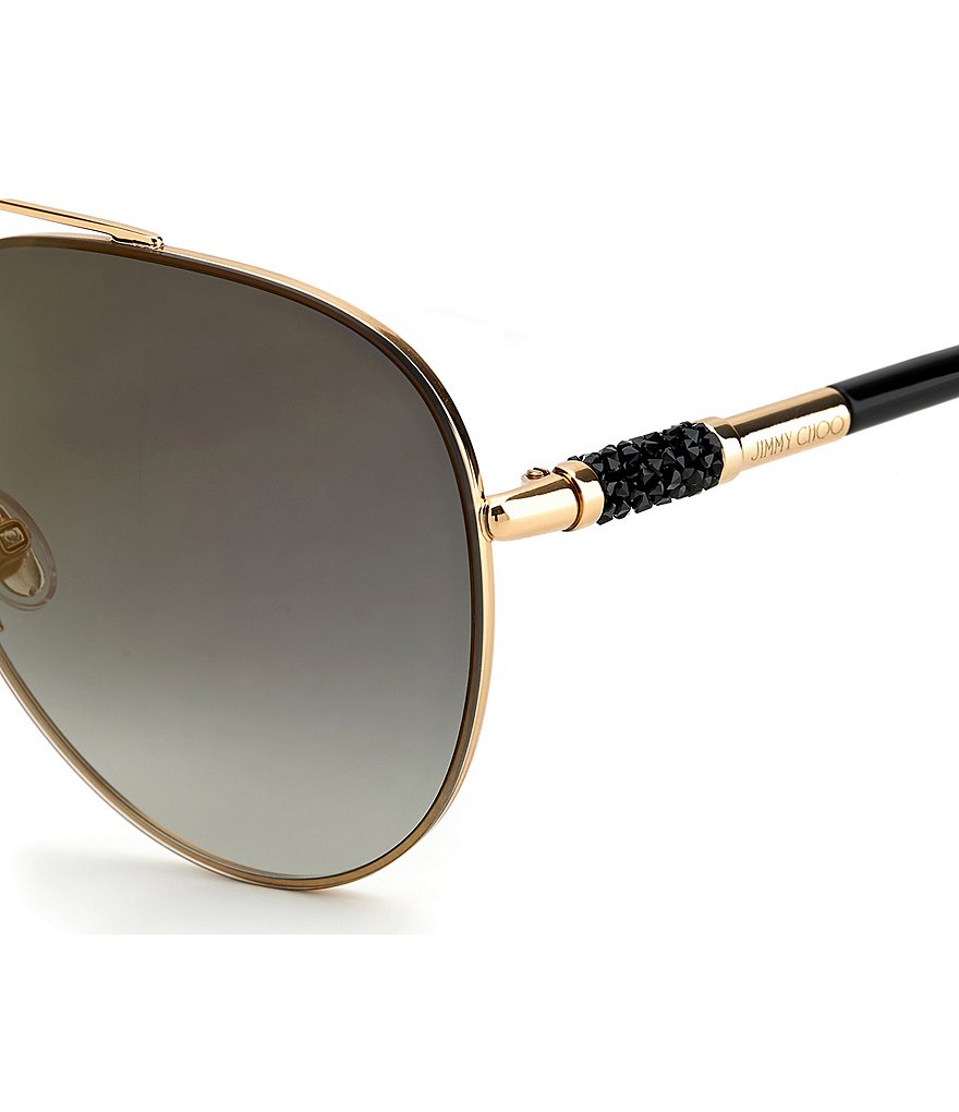 Jimmy Choo Grays Aviator Sunglasses
