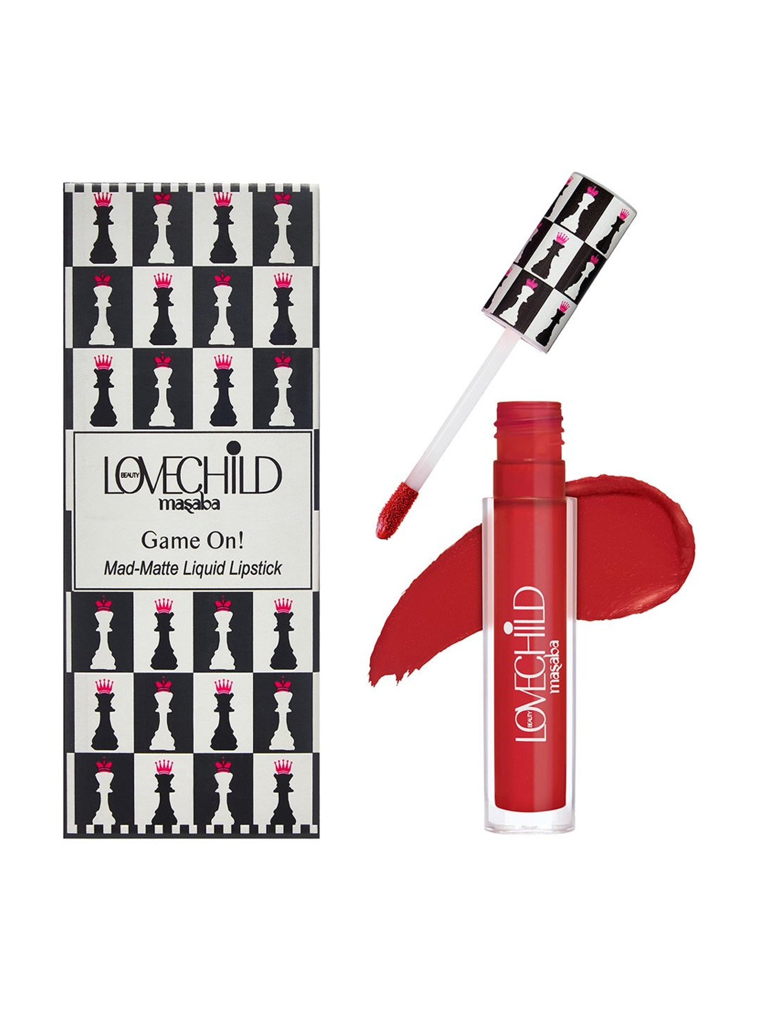 LoveChild Masaba Game On! Mad-Matte Liquid Lipstick Rani - 5 ml