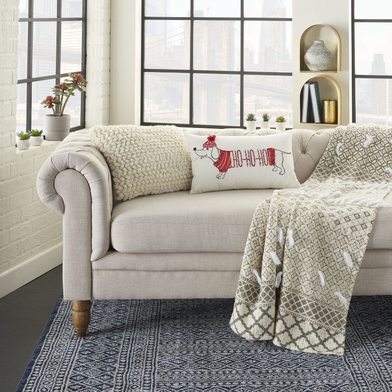 Mina Victory Home For The Holiday 12" x 20"