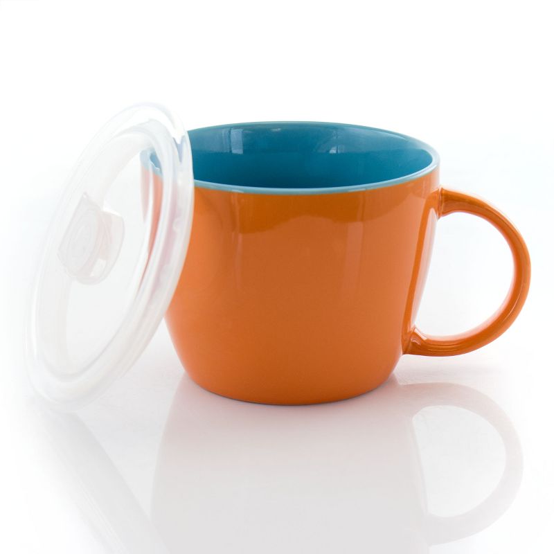 Gibson On The Go 4 Piece 25oz. Soup Mug Set