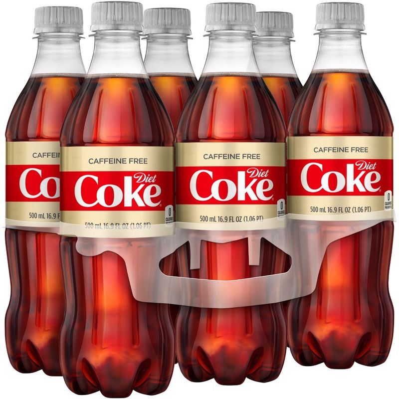 Diet Coke Caffeine Free - 6pk/16.9 fl oz Bottles