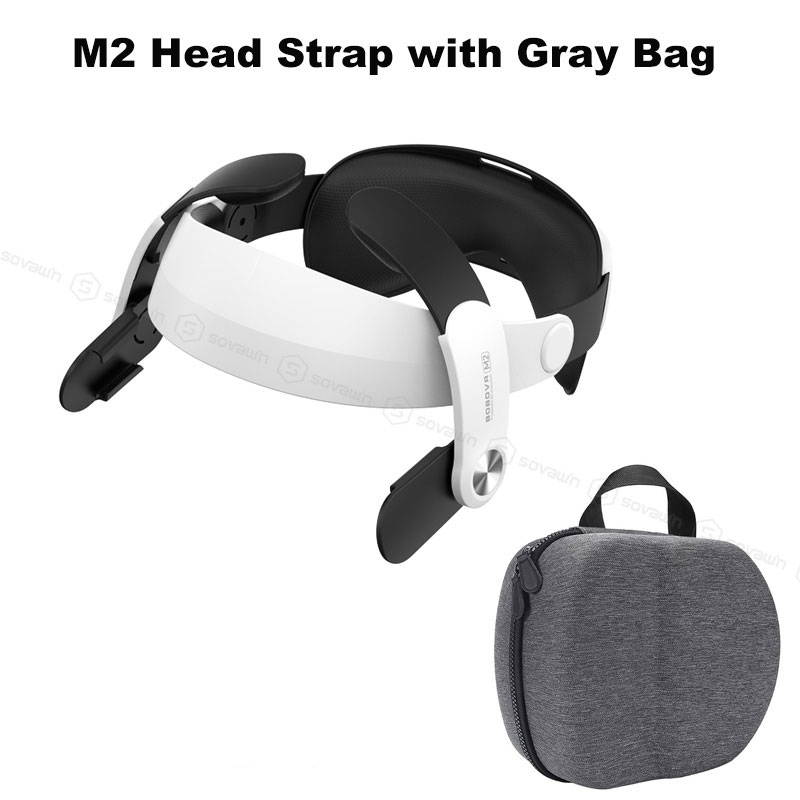 For Oculus Quest2 Virtual Reality Helmet Head Strap Halo Strap Improve Plate Breathable Leather Accessories