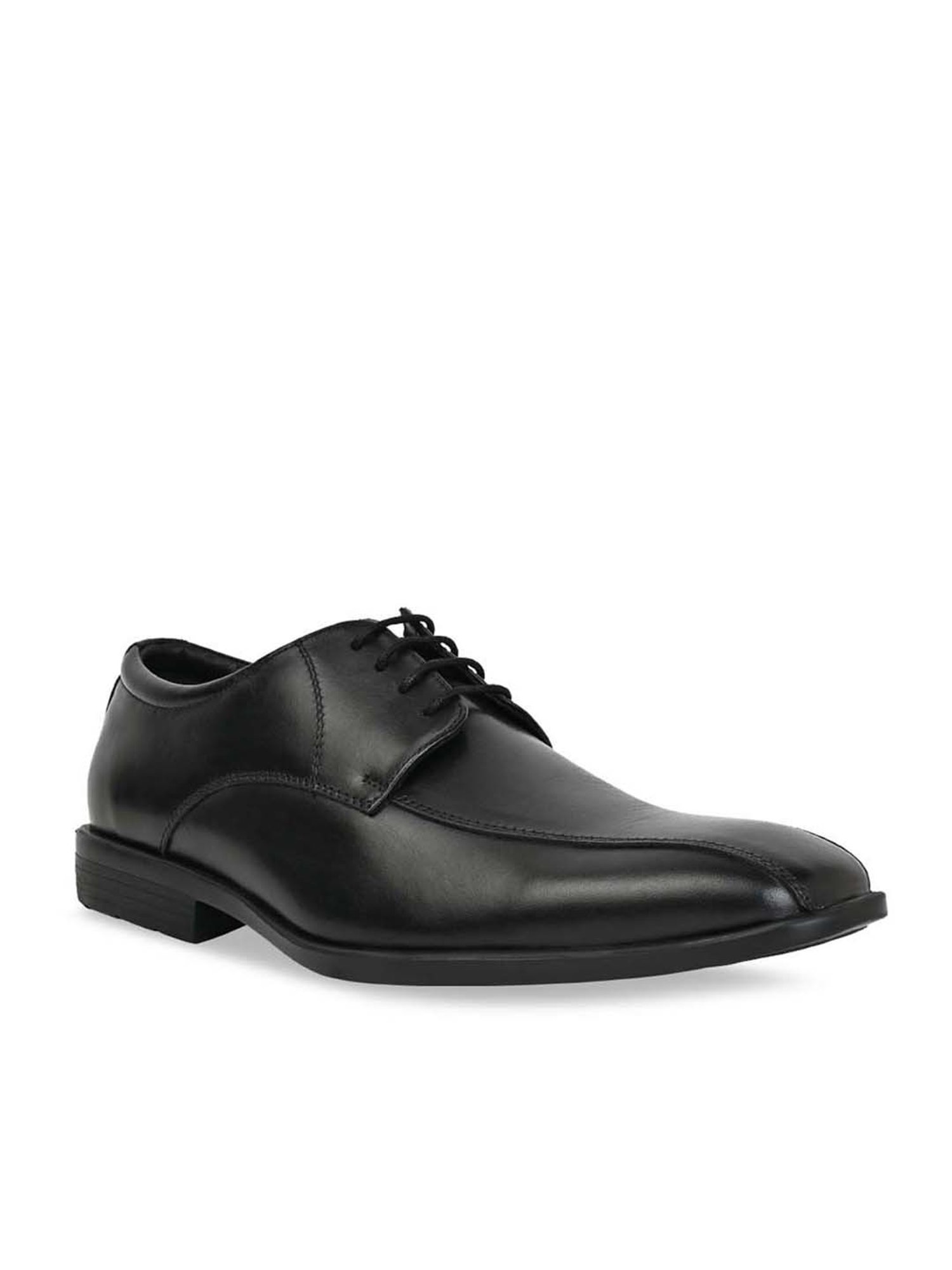 Regal Men's Black Derby Shoes