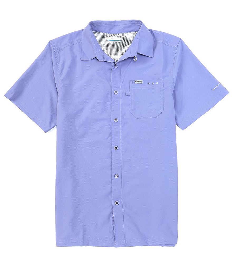 Columbia PFG Slack Tide Solid Camp Shirt
