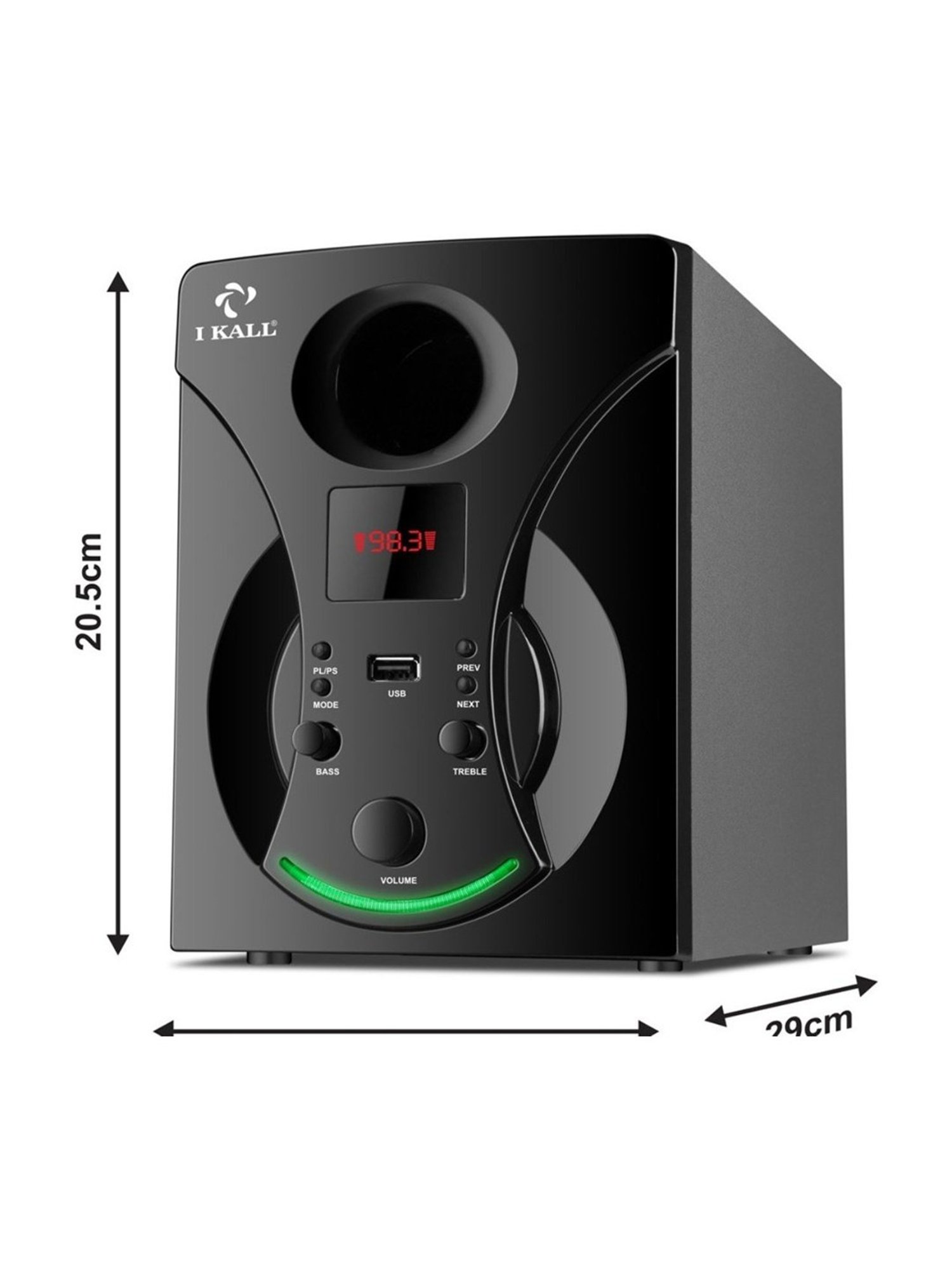 I Kall IK-444 5.1 Channel Home Theatre (Black)