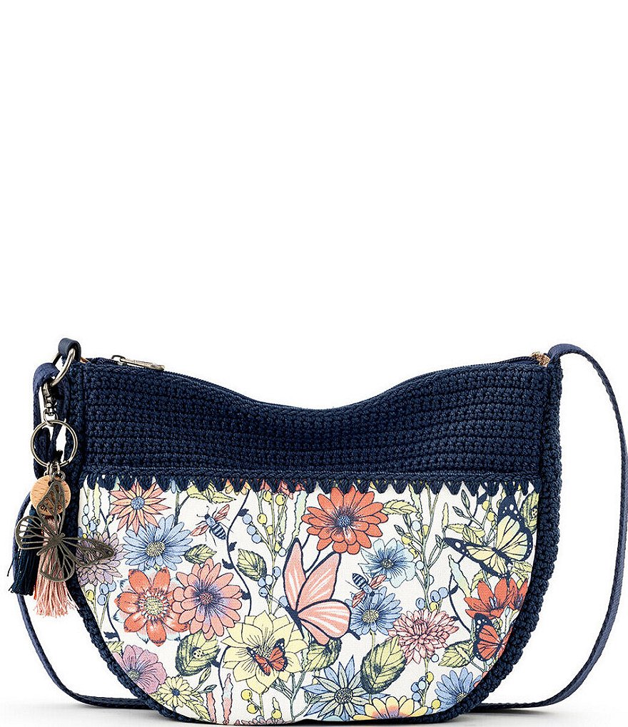 Sakroots EcoTwill Collection Ryder Crescent Crossbody Bag