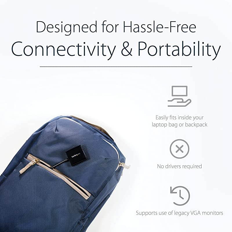 com 1080p 60Hz HDMI to VGA High Speed Display Adapter Active HDMI to VGA Male to Female Video Converter for LaptopPCMonitor HD2VGAE2