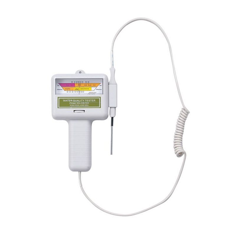 JLeisure Avenli 290493 Electronic Battery Operated pH Meter and Chlorine Water Quality Tester with Auto Rectification for Pool and Spa