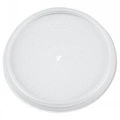 C-Vntd Foam Cup Lid F/4Oz Trans 10/100