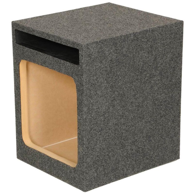 Q Power HD112 12" Single Heavy Duty Vented Square Subwoofer Sub Enclosure Box