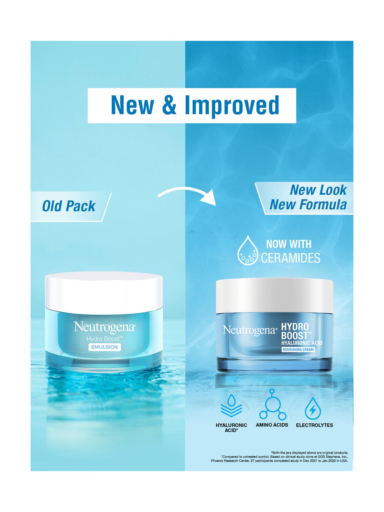 Neutrogena Hydro Boost Hyaluronic Acid Nourishing Cream - 50 gm