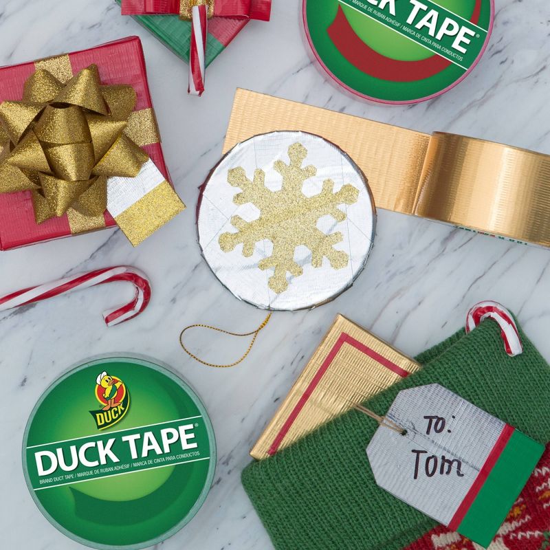 Duck 3pk 1.88" x 10yd Duct Tape Gold