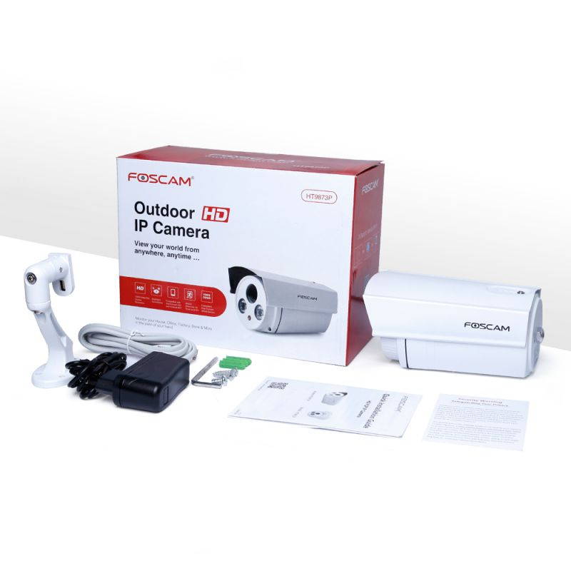 Foscam HT9873P Outdoor Night Vision 1.0MP HD Security IP Camera Motion Detection