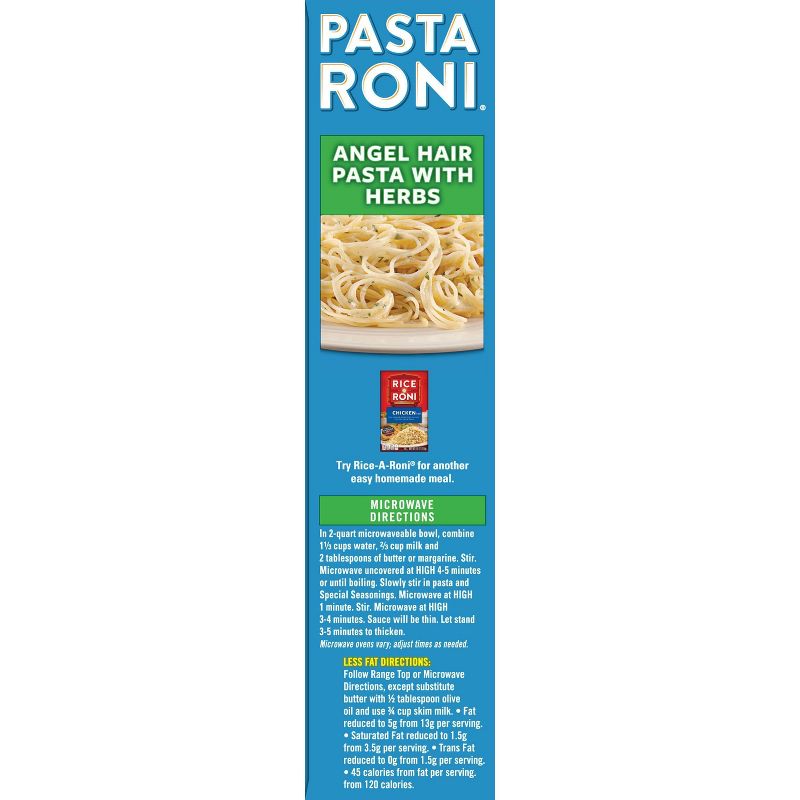Pasta Roni Angel Hair Pasta With Herbs 4.8oz