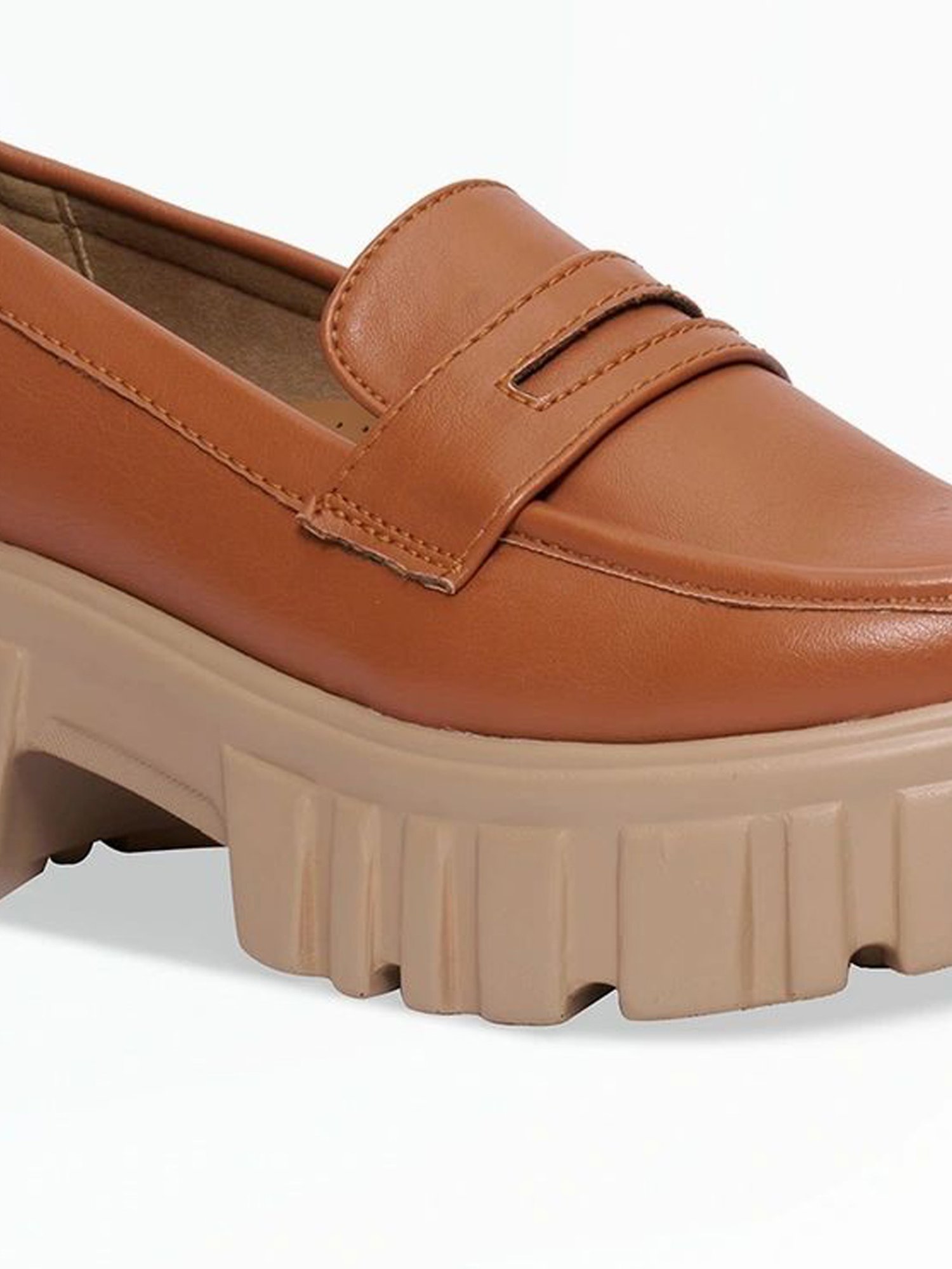 Eridani Women's Kara Tan Casual Loafers