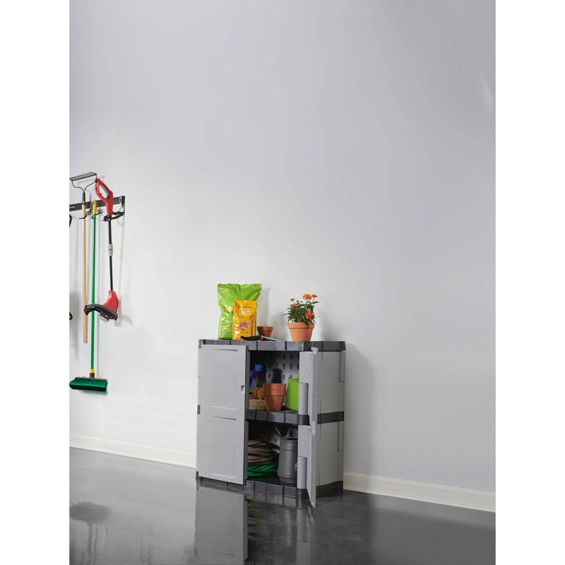 Cosco Two Step Big Step Folding Step Stool with Rubber Hand Grip