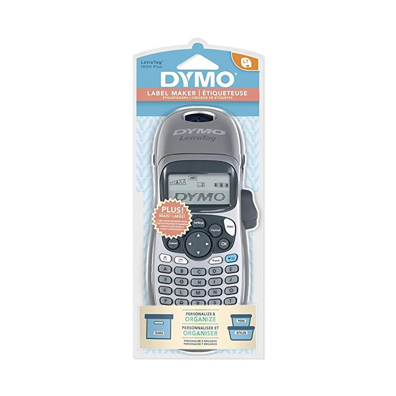 LetraTag LT-100H Handheld Label Maker for Office or Home (21455)