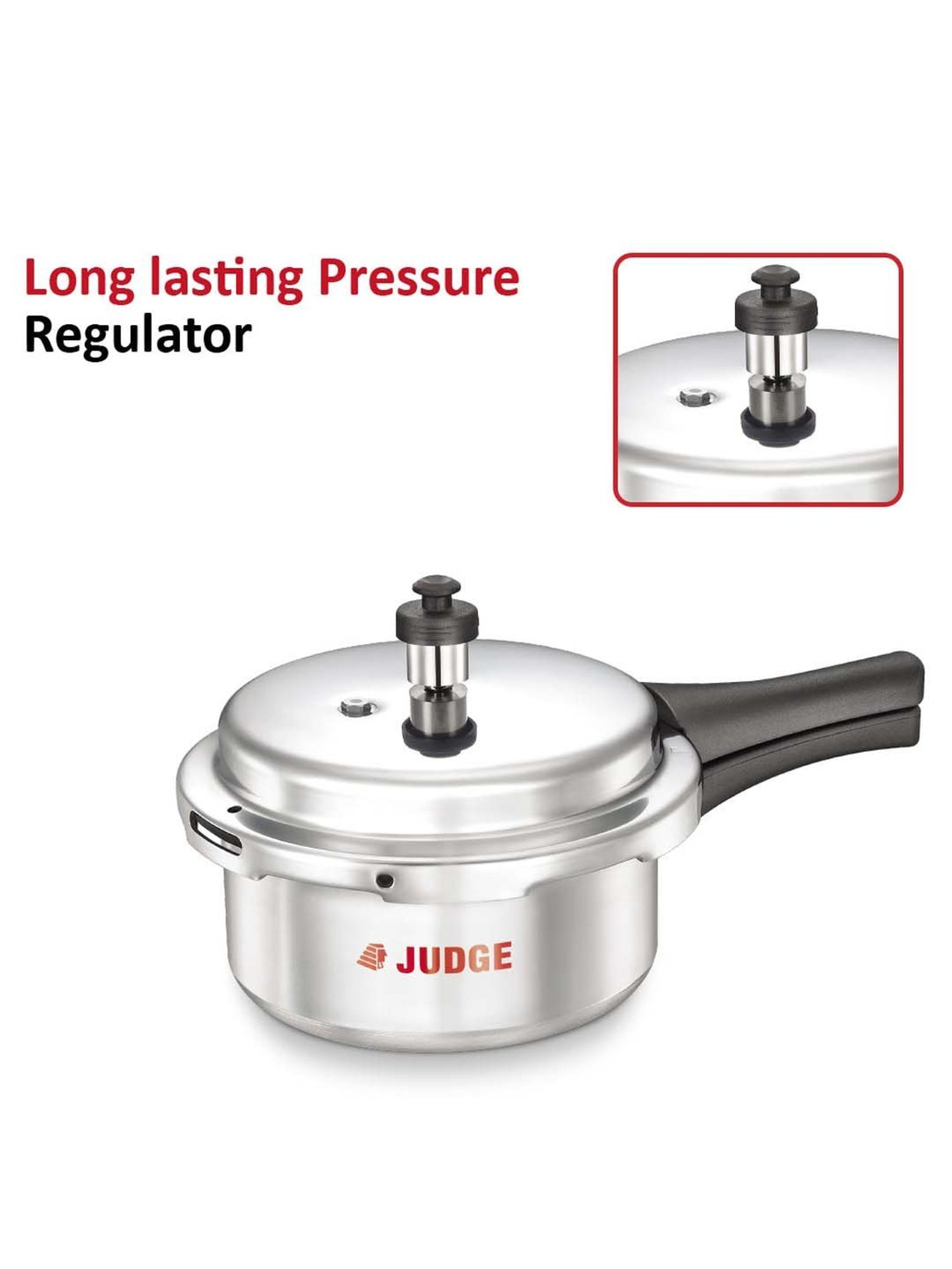 Pigeon Silver Stainless steel Pressure Cooker (10 L)