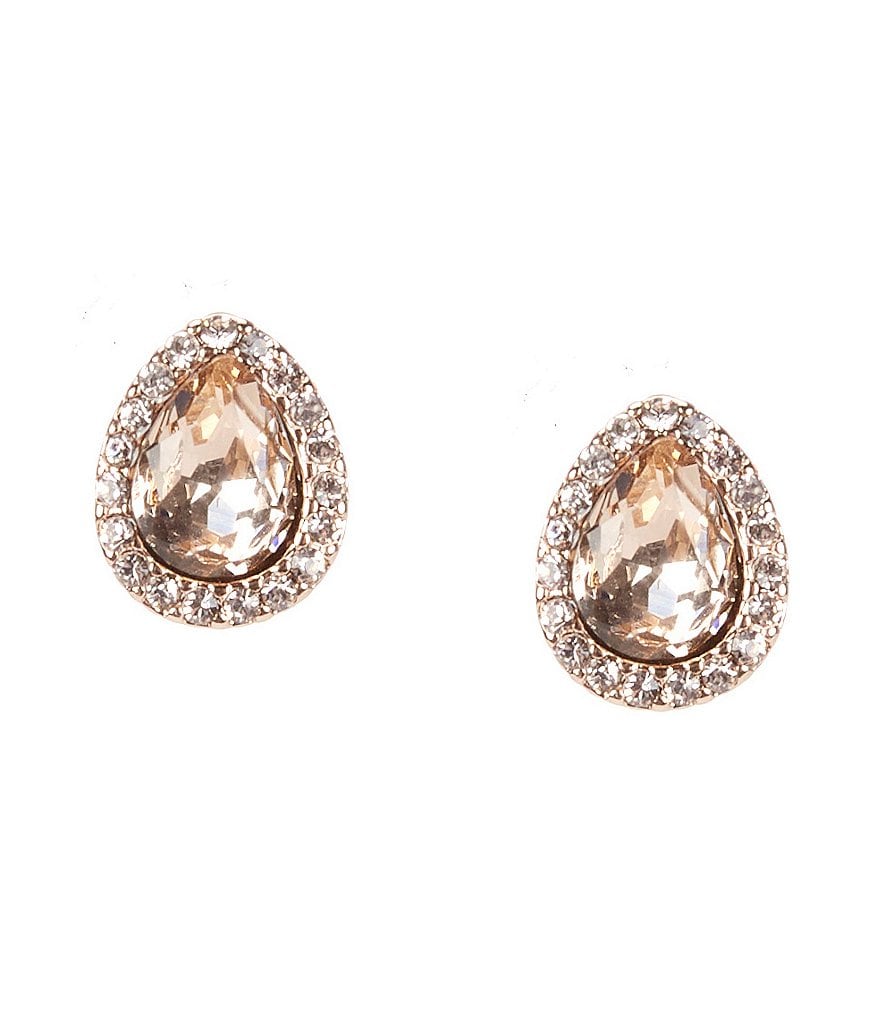 Givenchy Silk Pear Stud Earrings