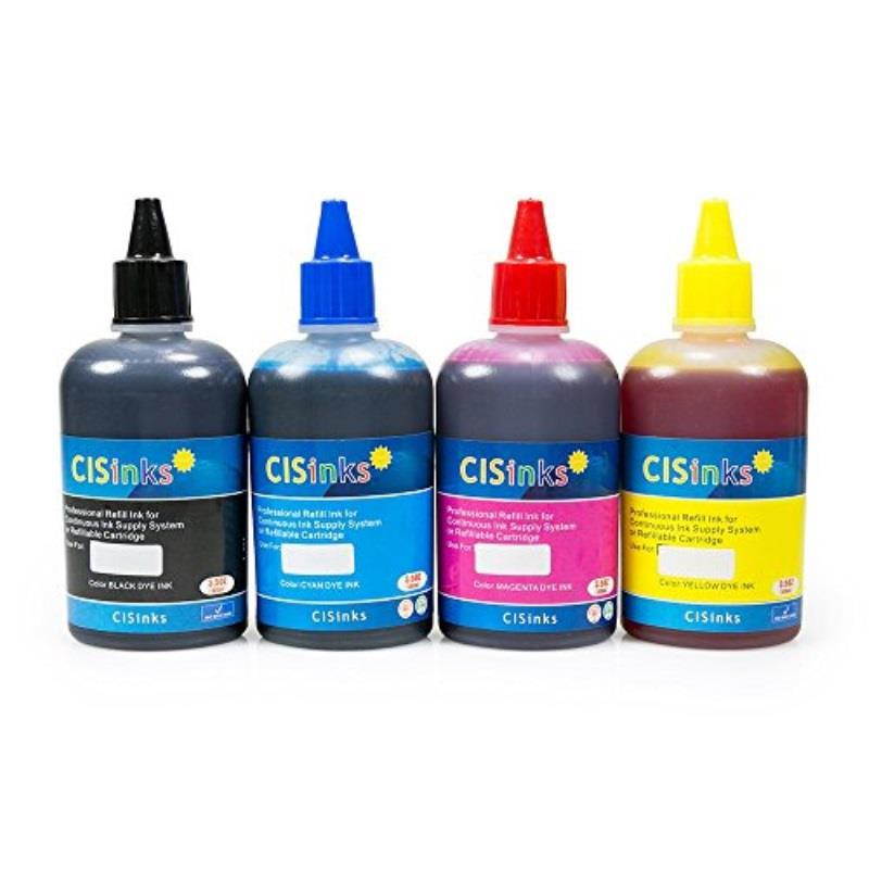 cisinks refill ink bottle set  13.5oz/400ml for brother lc203 mfc j4320dw j4420dw j4620dw j5520dw j5620dw j5720dw j460dw j480dw j485dw j680dw j880dw j885dw j4625dw j5320dw