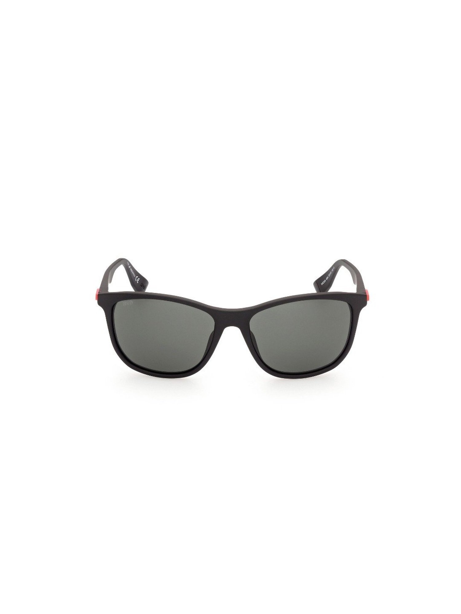 Web Eyewear Grey Oval Sunglasses for Men Designed in Italy