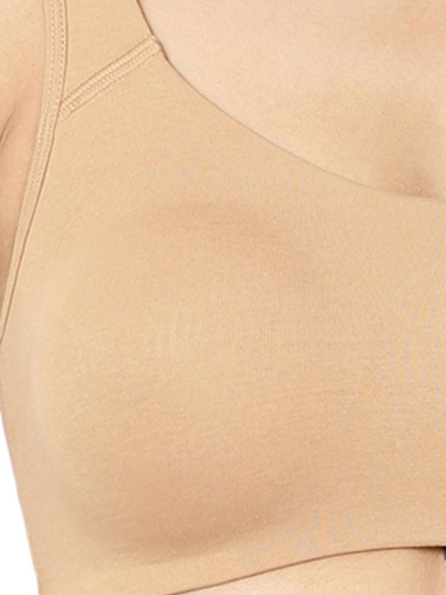 BLOSSOM Beige Full Coverage Sports Bra