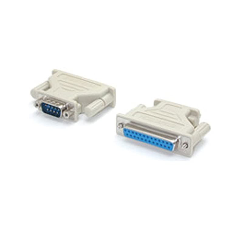 com DB9 to DB25 Serial Adapter MF Serial adapter DB9 M to DB25 F AT925MF