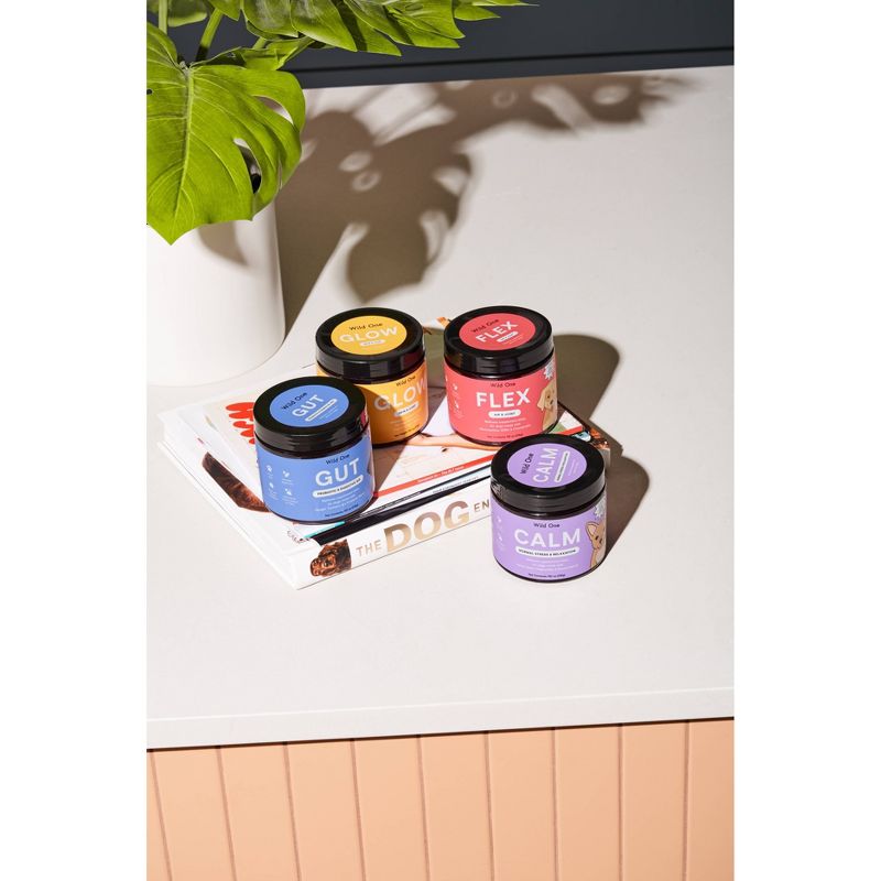 Wild One Calm Dog Supplements for Normal Stress and Relaxation - 120ct