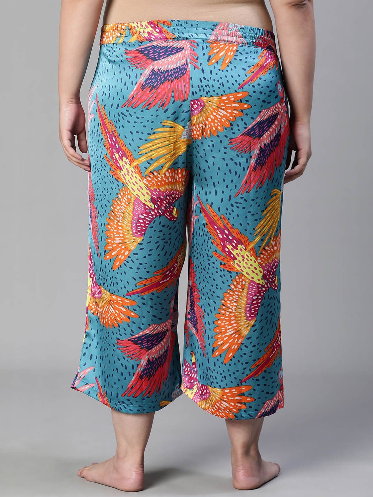Oxolloxo Multicolor Printed Culottes