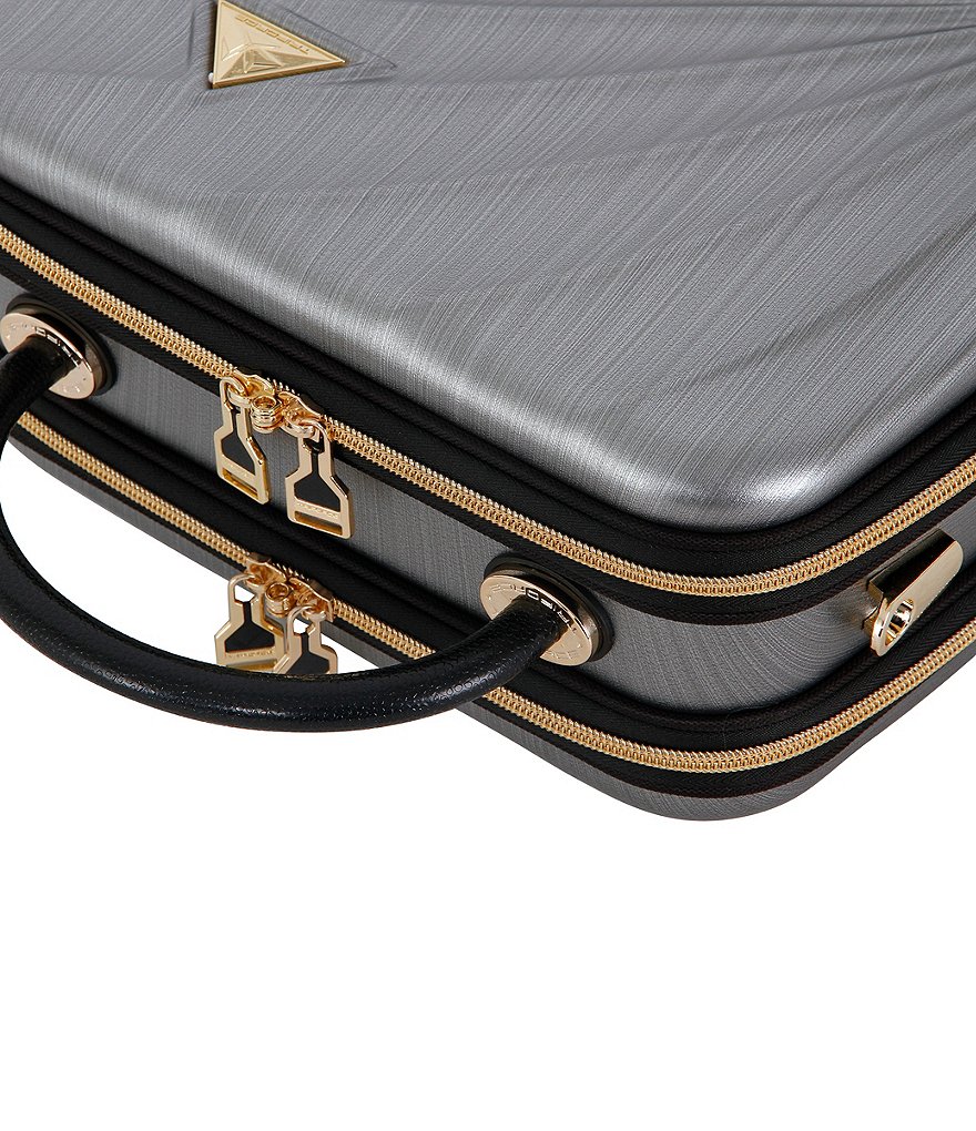 ROYCE New York Leather Large Cosmetic Bag