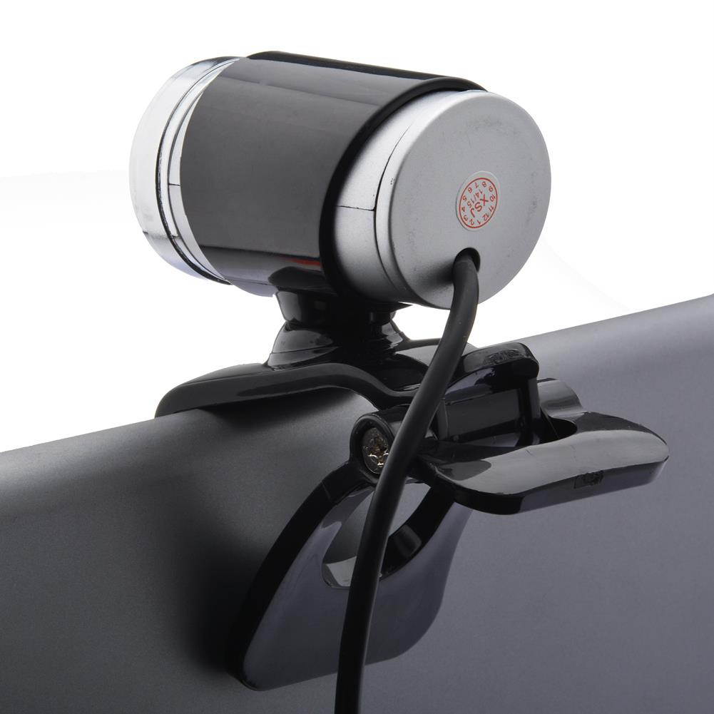 High Quality USB 2.0 Full high definition 480P 12M Pixel Computer Webcam Web Cam Camera MIC for PC Black