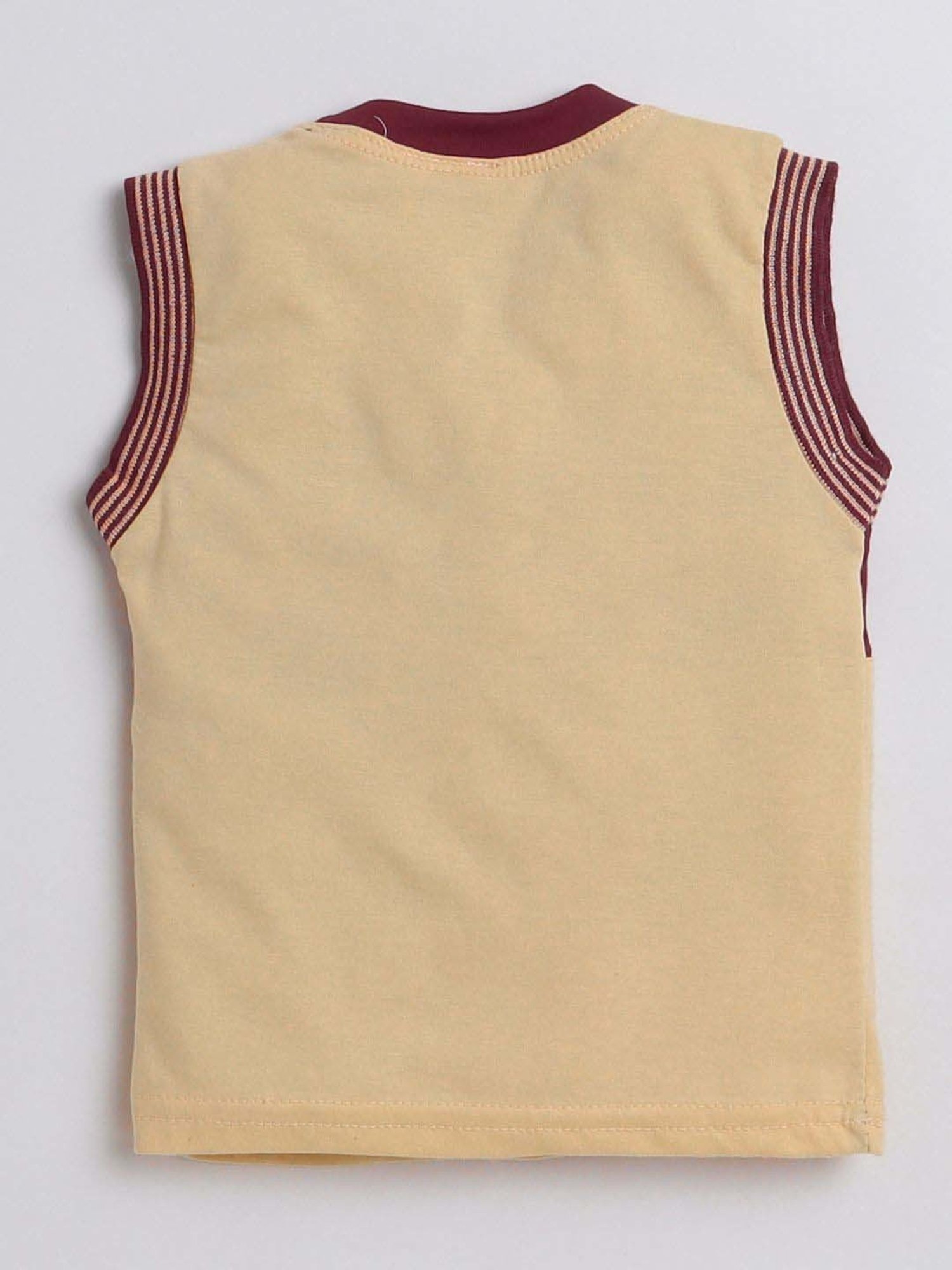 Fourfolds Unisex Fawn Printed Clothing Set