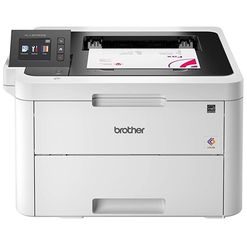 HL-L3270CDW Compact Wireless Digital Color Printer with NFC, Mobile Device and Duplex Printing - Ideal for Home and Small Office Use,  Dash Replenishment Ready