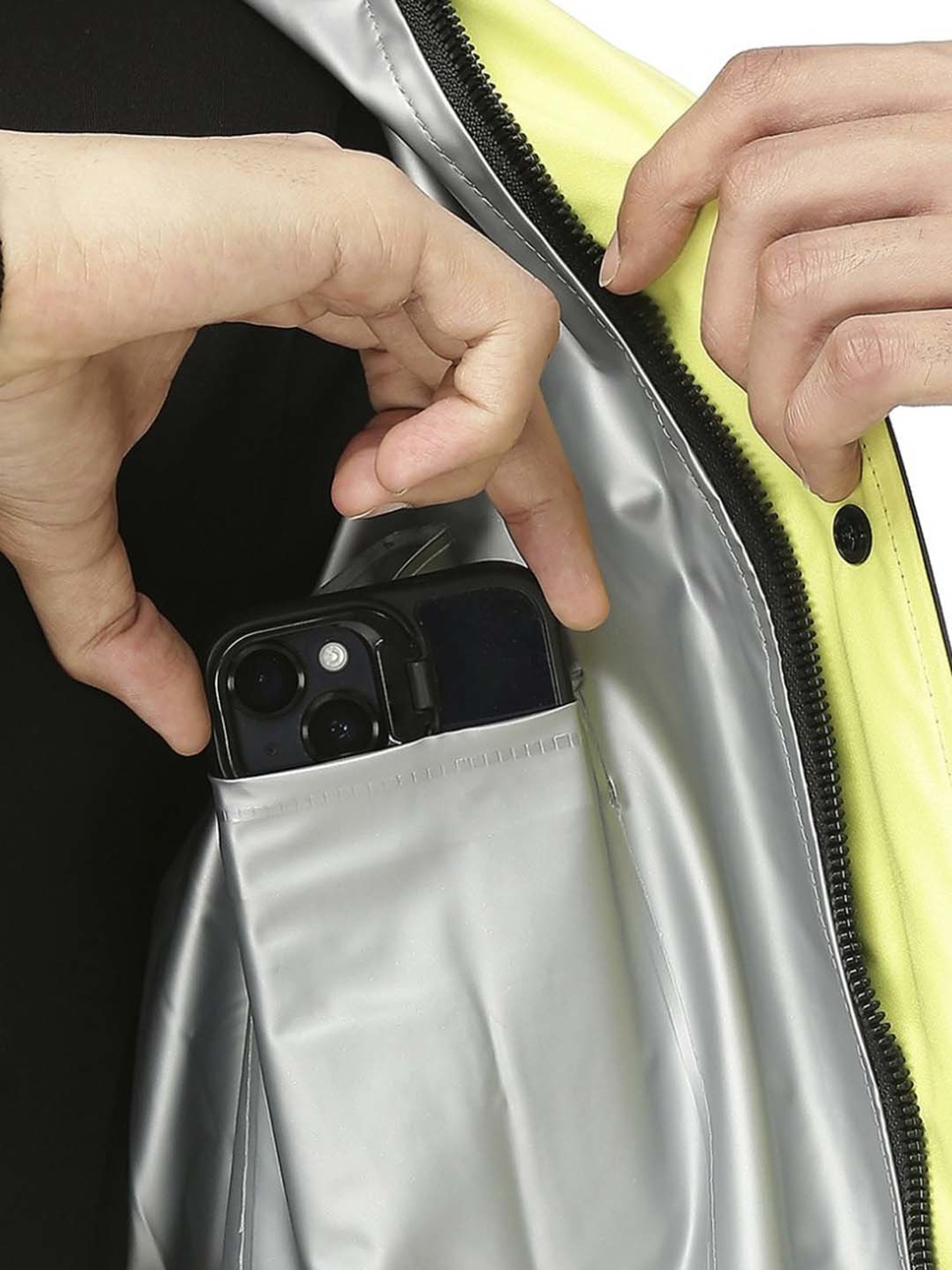 Wildcraft Red & Maroon Regular Fit Colour Block Rainwear Jacket