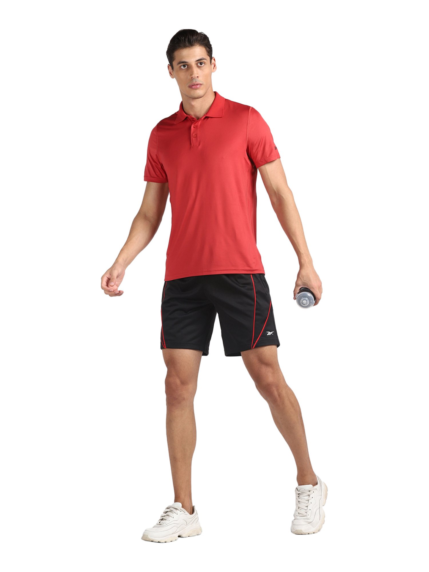 Reebok Red Polo T-Shirt