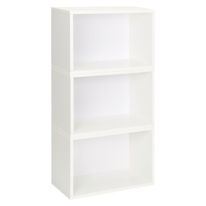 IRIS Tachi Series Modular Wood Stacking Storage Drawer Box Cabinet Cube, Gray