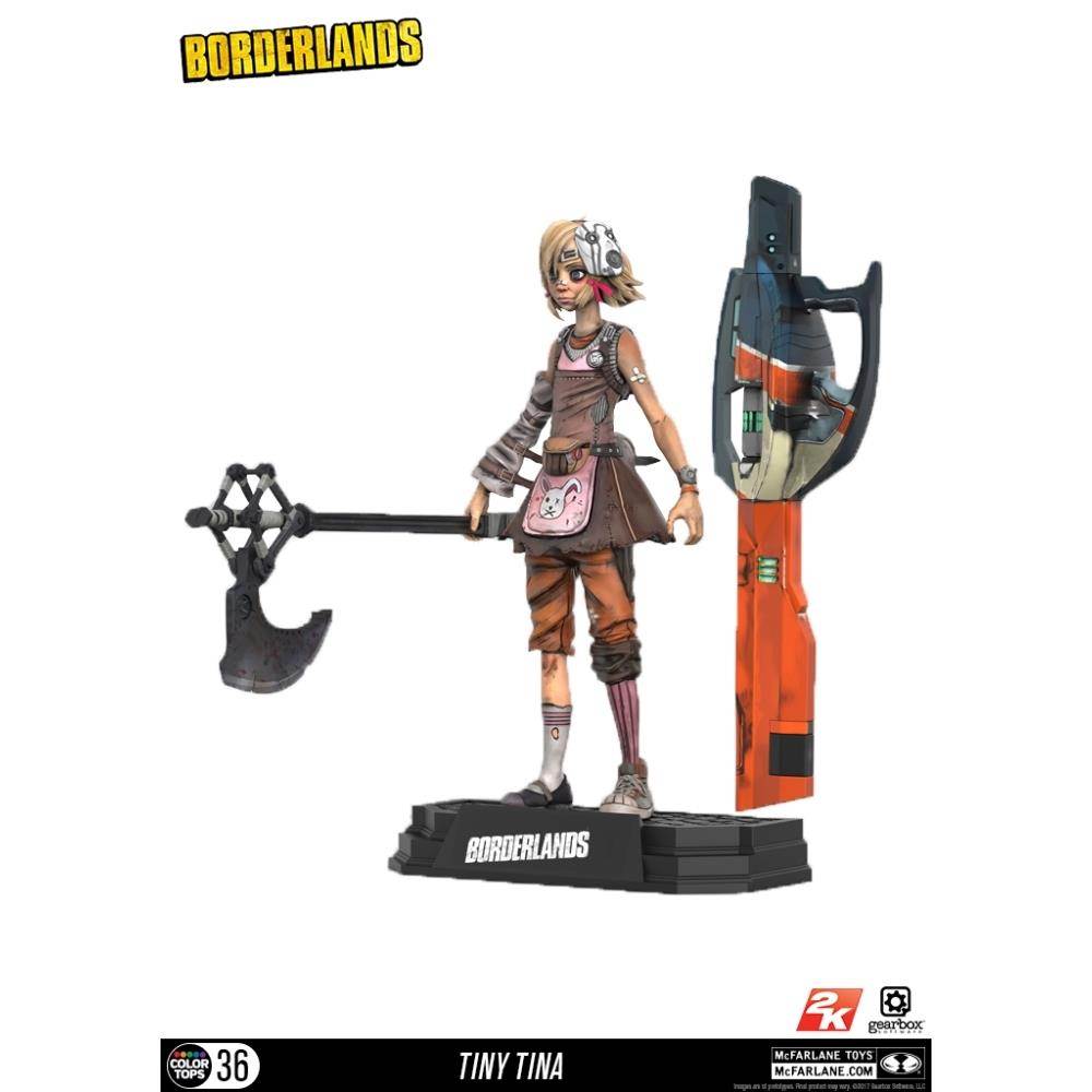 Borderlands Tiny Tina 7 Inch Action Figure, Drama TV by McFarlane