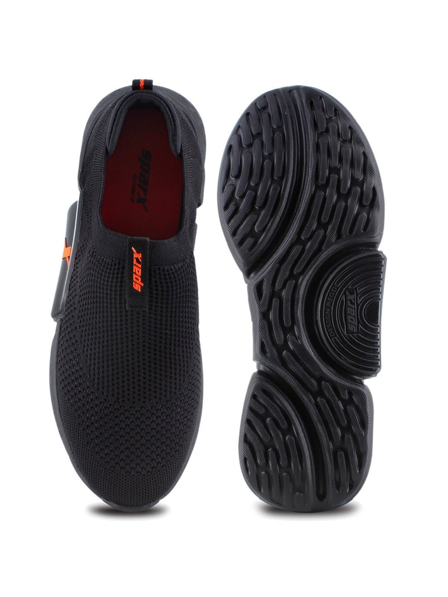 Sparx Men's Black Running Shoes