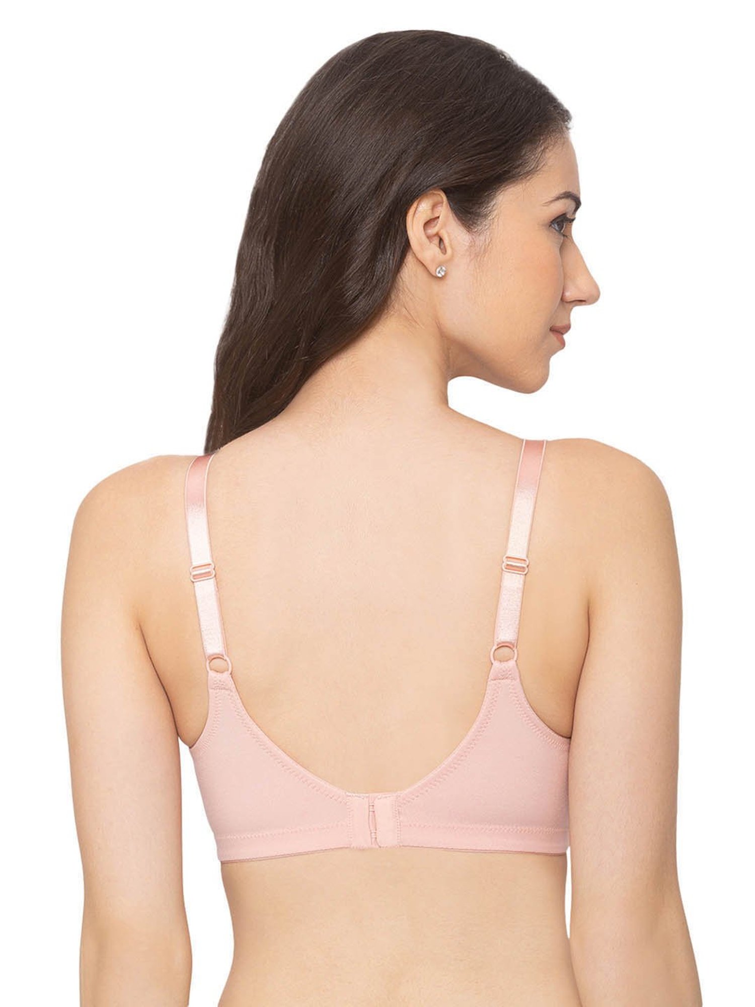 Candyskin Pink Non Wired Non Padded Full Coverage Bra