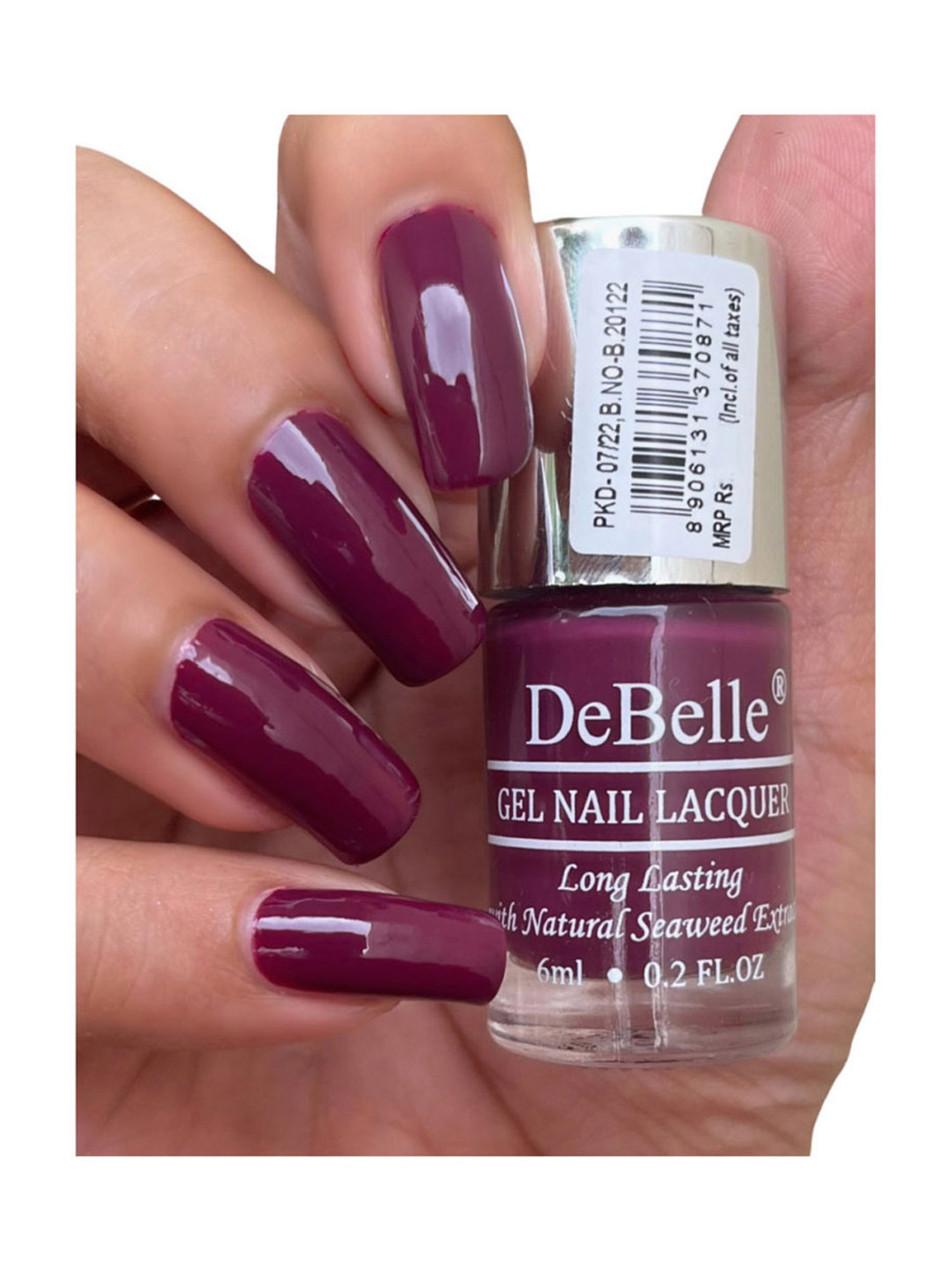 DeBelle Gel Nail Lacquer Carolyn Charisma (Dark Majenta) - 6 ml