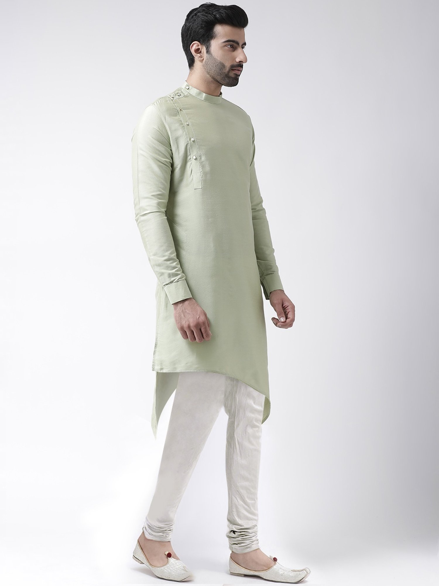 KISAH PLUS Sea Green Regular Fit Kurta Bottom Set