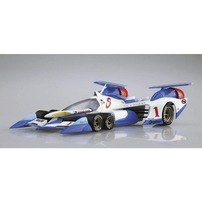 Aoshima Future GPX Cyber Formula Nu Asurada AKFO/G Lifting Turn Mode 1/24 Scale Model Kit
