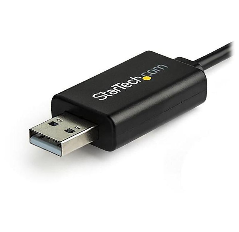 StarTech 6' USB to RJ45 Console Cable, Black ICUSBROLLOVR